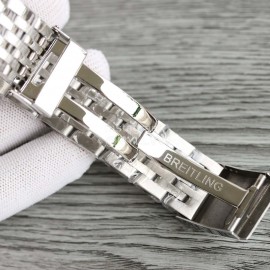 Breitling Premier 316l Refined Steel Watch White
