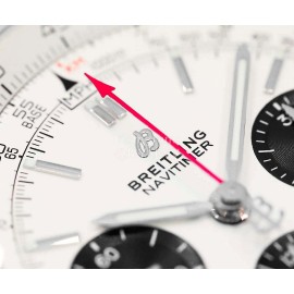 Breitling Navitimer 1 B01 Chronograph 43mm Dial Watch White