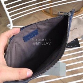 Bottega Veneta Leather Woven Ultrathin Handbag For Men