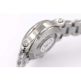 Chopard Happy Sport Series Diamond Silver Steel Strap Watch