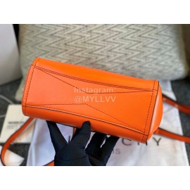 Givenchy Mini Mystic Flap Crossbody Tote Orange