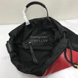 Givenchy Motocross Handstand Nylon Drawstring Bag Red