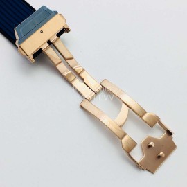 Hublot Hb Factory Rubber Strap Mechanical Watch Gold