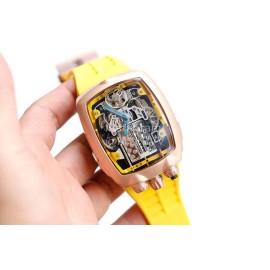 Jacob Co Tourbi Llon Watch For Men Yellow