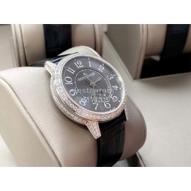 Jaeger Lecoultre An Factory Leather Strap Watch
