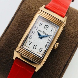 Jaeger Lecoultre An Factory Reverso One Duetto Watch For Women Red