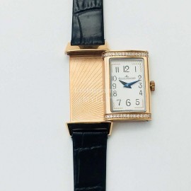 Jaeger Lecoultre An Factory Reverso One Duetto Diamond Watch For Women