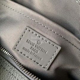 Lv City Keepall Aerogram Leather Speedy Bag Gray