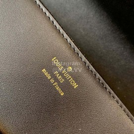 Lv New Leather Swing Shoulder Bag Black