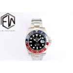 Rolex Sapphire Crystal 904l Steel Watch Red