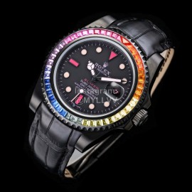 Rolex Blaken New Rainbow Diamond 40mm Dial Watch 