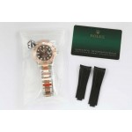 Rolex Sapphire Crystal 904l Steel Watch Brown