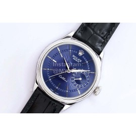 Rolex Sapphire Crystal 39mm Blue Dial Watch